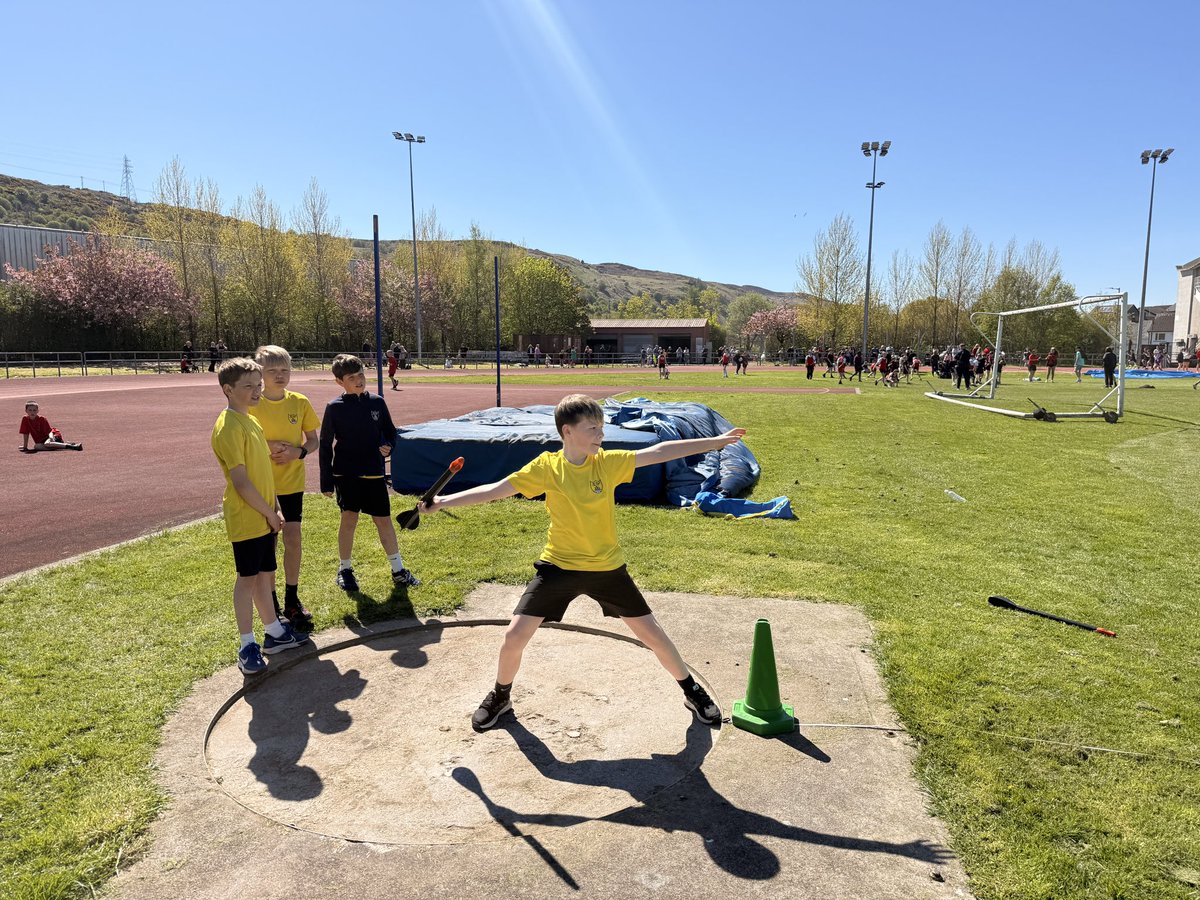 What a great day we had at the Primary Heptathlon! Thank you <a href="/ActiveSchoolsIC/">ActiveSchools Inverclyde</a> for organising a brilliant event! <a href="/Gourockpr/">Gourock Primary</a>