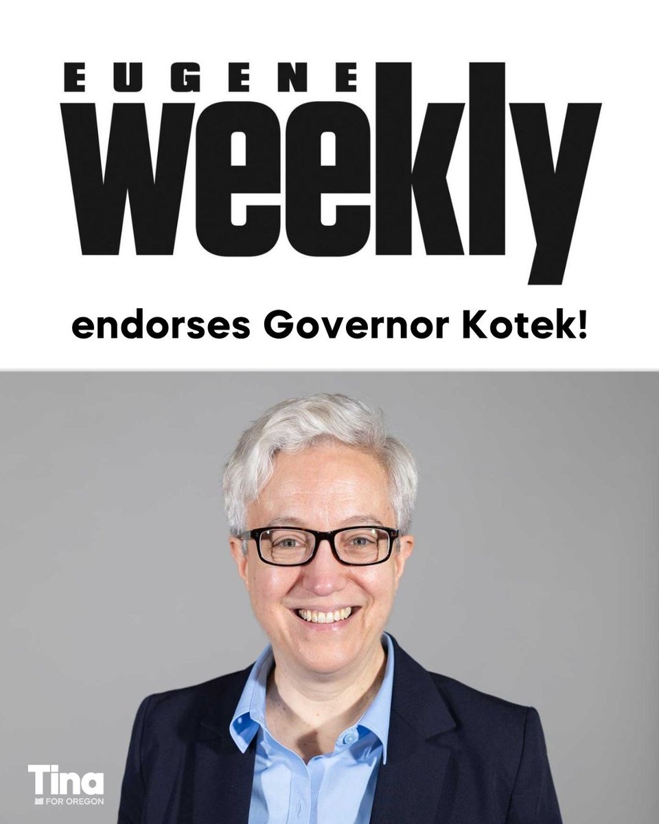 Tina Kotek tweet media