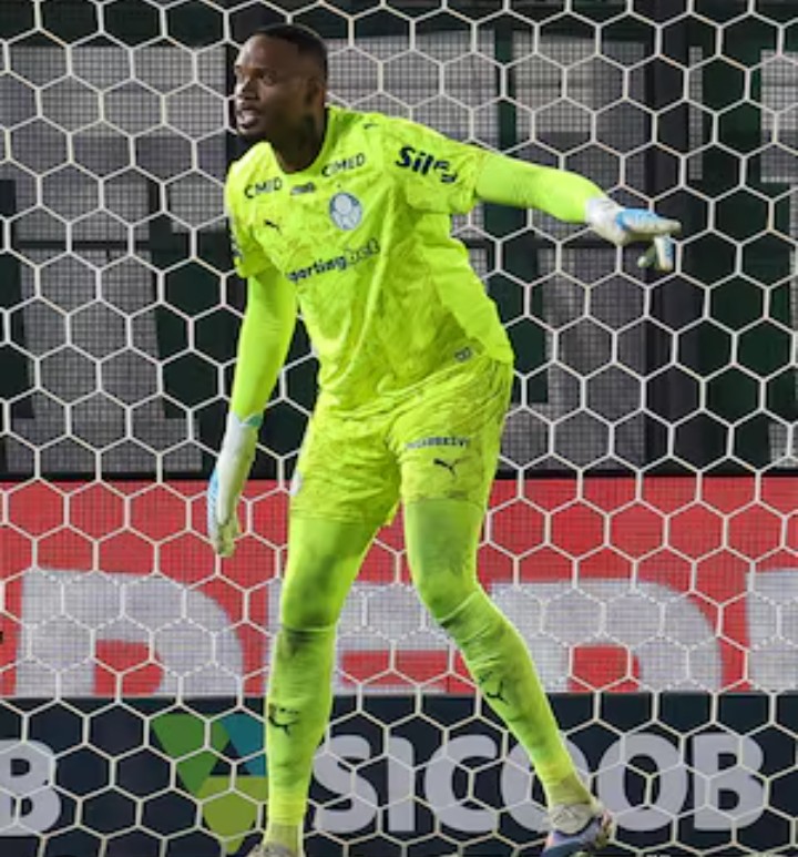 AgencyUrbano's tweet photo. #CarlosMiguel Sofre críticas nas redes sociais após "falhar" em jogo da libertadores, o gigante palmeirense não conseguiu evitar o gol do time paraguaio, a bola viajou de longe, bateu na trave e balançou as redes após acertar as costas de CM. https://t.co/gVcVcwXgQL
