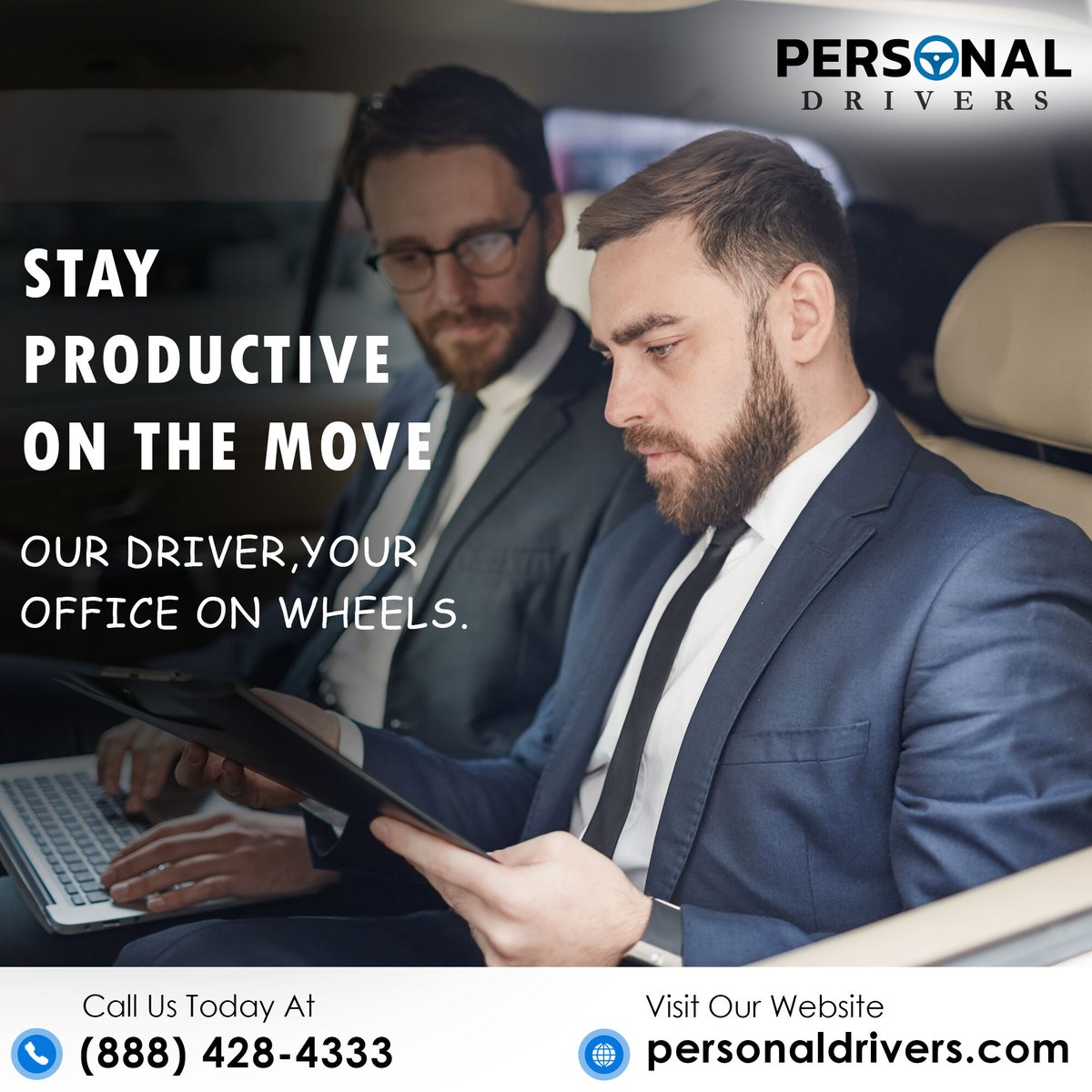 personaldriverz's tweet image. Hire a driver for your long-distance #RoadTrip and transform travel time into productive work time.🚗💼
📞 Call us today at (888) 428-4333
🌐 To Book now, click on the link in the first comment of this post.
#personaldriverservice #longdistanceroadtrip #chauffeur #hireadriver