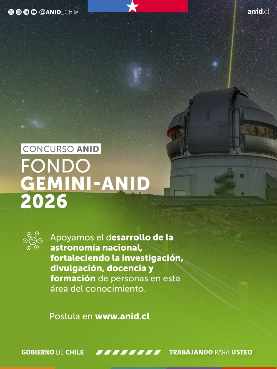 Agencia Nacional de Investigación y Desarrollo tweet media