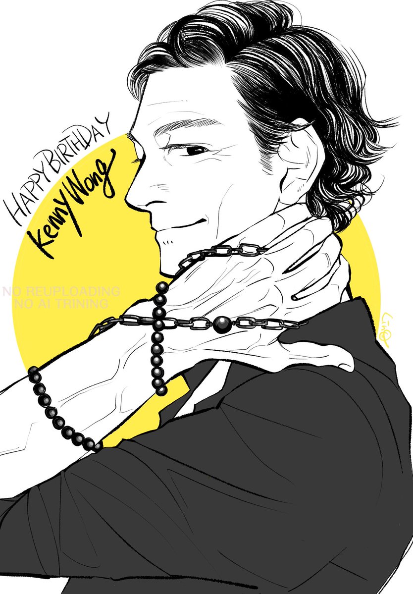 誕絵の蛇足…🐍🦵
対で描いたわけではないけれどtnくん誕に⭐️描いたのでknさん誕は🌕IMG背景にしました…🎂（強引に関連付けしたがるｵﾀｸ）

奇しくも同じ4月生まれなお2人🐯くれぐれもお身体に気をつけて撮影頑張ってください…‼︎‼︎‼︎ﾀﾞｲｽｷﾃﾞｽ‼︎（ﾄﾞｻｸｻ）