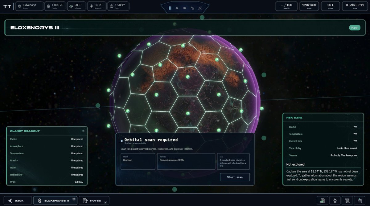 zenithexpanse's tweet photo. The public test was meant to launch last week, but playtesting exposed one brutal truth:

“The game is great, but I keep dying and have no idea what to do.”

So I paused the release and rebuilt the onboarding from the ground up.

Less “epic quest chain”. More: do this, then do that. Here’s a sneak peek!

#indiedev #gamedev #spacegame