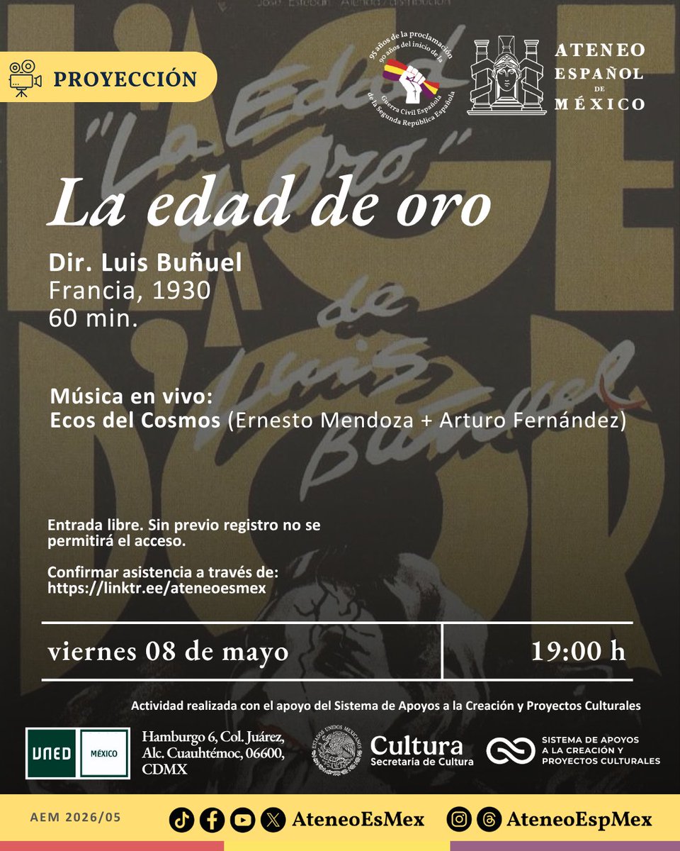 Ateneo Español de México, A.C. tweet media