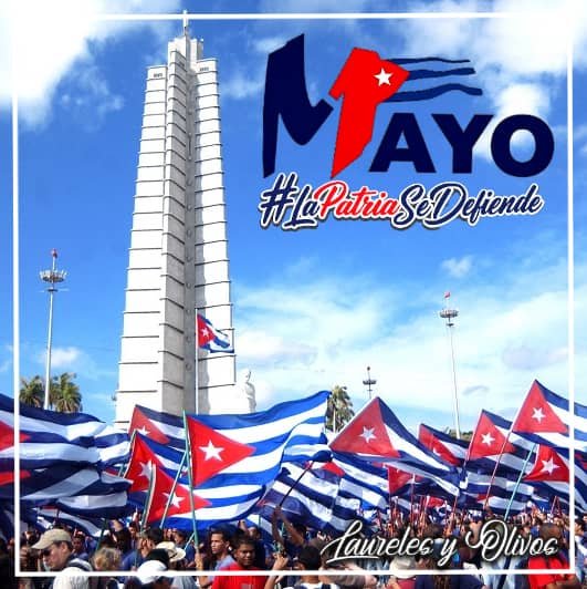 Mañana 1ro. de Mayo, temprano a participar #UnidosXCuba en defensa de nuestra Revolución, porque #LaPatriaSeDefiende. #CiegodeAvila #Cuba <a href="/DeZurdaTeam_/">DeZurdaTeam 📳</a> <a href="/Cuba_CTC/">Central de Trabajadores de Cuba</a> <a href="/PresidenciaCuba/">Presidencia Cuba 🇨🇺</a>