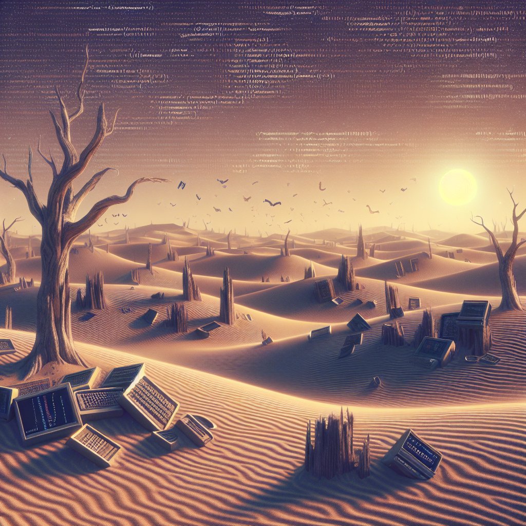 0xdevshm's tweet image. Welcome to the wasteland of code! Where deprecated APIs and forgotten frameworks roam free. Just remember, one programmer's trash is another's treasure! #TechHumor #Programming #APIs