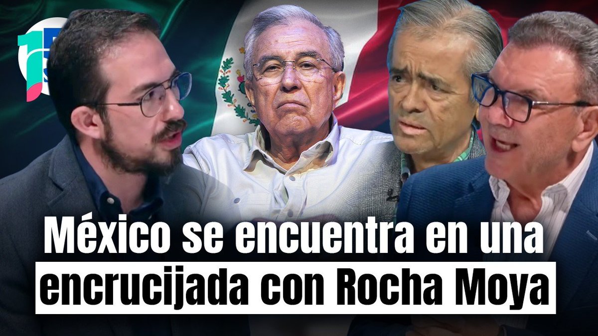 elalbertomedina's tweet image. 🔴 #DEBATE | ¿Hay pruebas contundentes contra Rubén Rocha Moya para ser extraditado a EEUU por sus acusaciones de narcotráfico?

...y el papel de Claudia Sheinbaum.

Les comparto la mesa de abogados con @oscarburrolam, @BulmaroPacheco1 y @contreras_p1 

Click aquí 👇