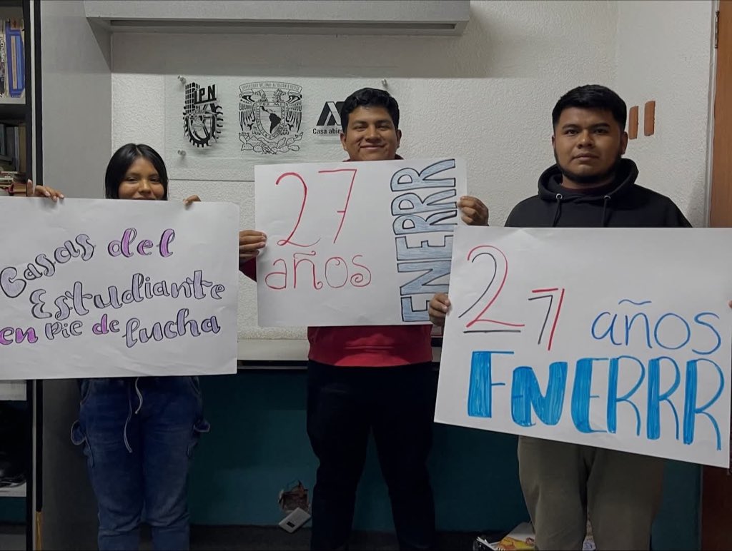 IsoldaMoranRe's tweet photo. ¡Estamos a 2 días de festejar 27 años de nuestra federación y 45 años de las Casas del Estudiante de Puebla!  📣🔴

Más de 3,600 estudiantes nos reuniremos en el CCU este 2 de mayo. 🎉🔥✨💃🕺

#FNERRRFestejaAniversarios https://t.co/YmmKYJ0Ce3