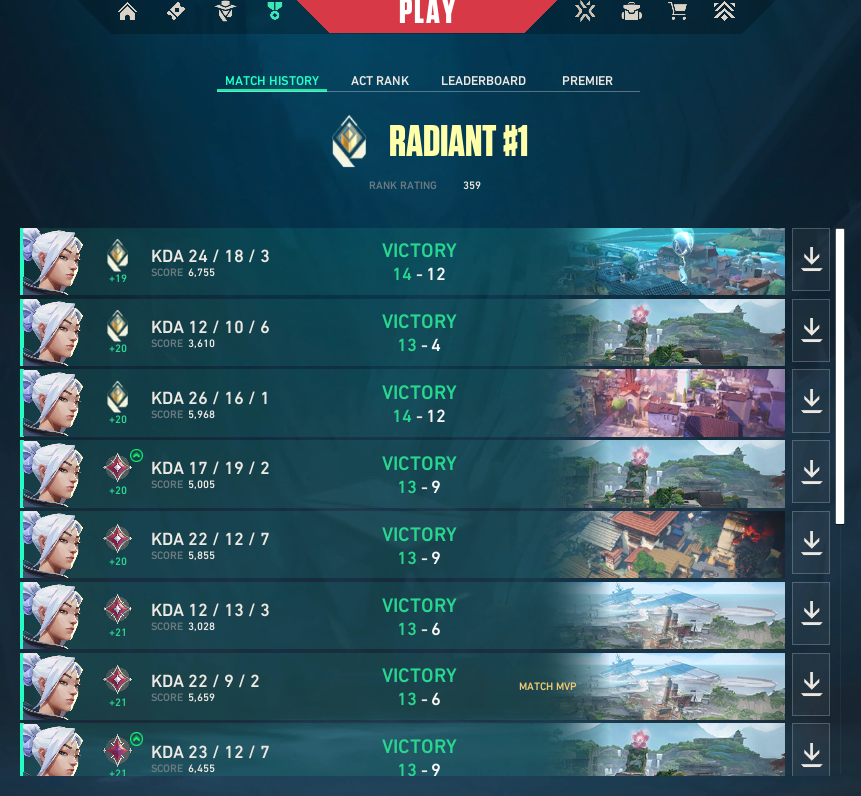 Huso_VAL's tweet photo. jett rank 1
#valorant https://t.co/jXKtdoCoJU