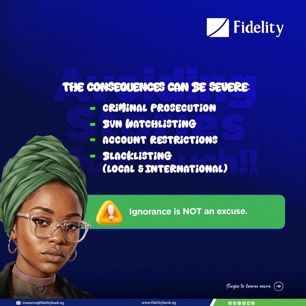 fidelitybankplc's tweet image. #CyberSecurityAwareness #FraudAwareness #WeAreFidelity #TheLifestyleBank