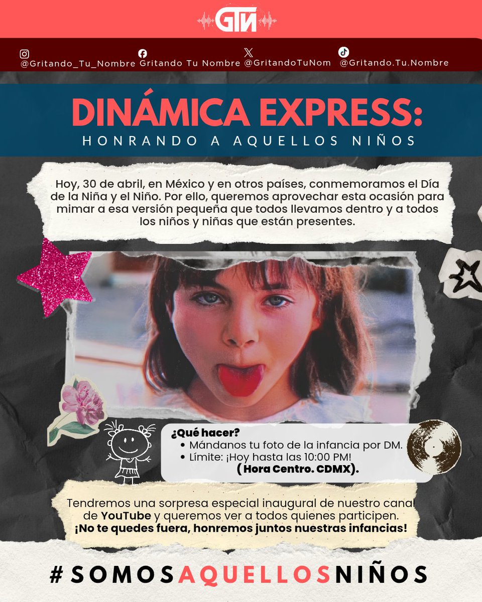 Leire nos enseña a apapacharnos y volver a la raíz: ser esos niños sin miedo ni prejuicios. 🧒🏻✨ ¡Honremos nuestra infancia! Manden su foto al DM (límite 10PM). 📸
​Estamos listos para recibir mayo y abrazarte en la gira por Latinoamérica. ¡Qué emoción tenerte tan cerca!  #LeireM