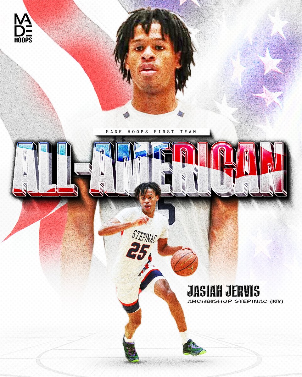madehoops's tweet image. 4 straight titles for Stepinac, and Jervis was in the driver's seat. 🚗💨

The New York CHSAA POTY and Michigan State commit posted 17.6 PTS, 6 REB, &amp;amp; 5 AST. Sparty is getting a good one! 🟢⚪️

@Jasiah_Jervis @step_basketball @MSU_Basketball #MADEHoops #AllAmerican
