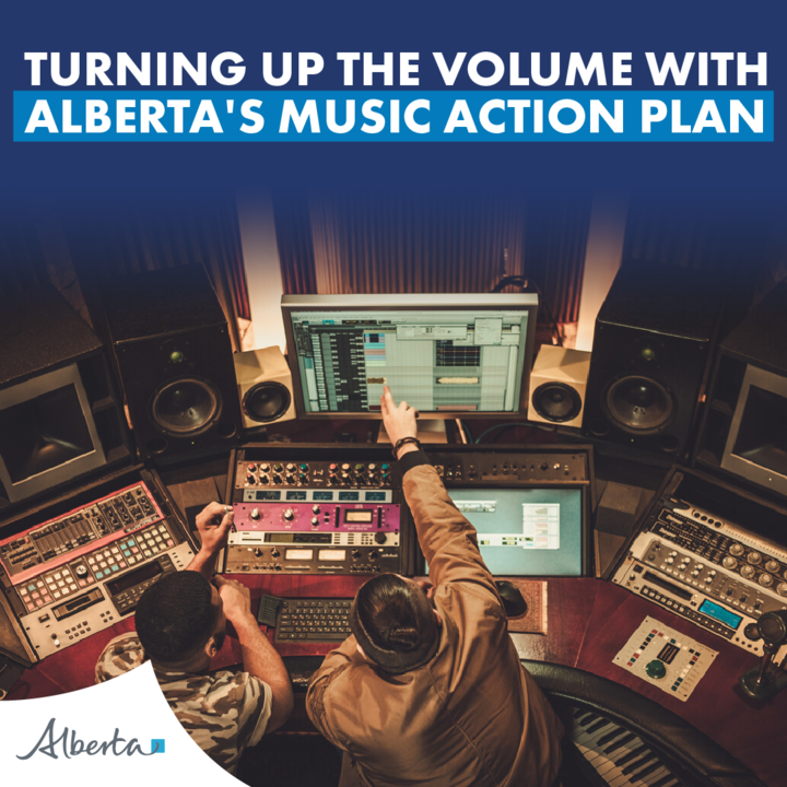 TanyYao's tweet image. On April 30, 2026, Alberta’s government launched the Alberta Music Action Plan, turning up the volume on the province’s music sector to amplify opportunities for economic growth, global competitiveness and cultural impact. #ymm #rmwb #ableg
