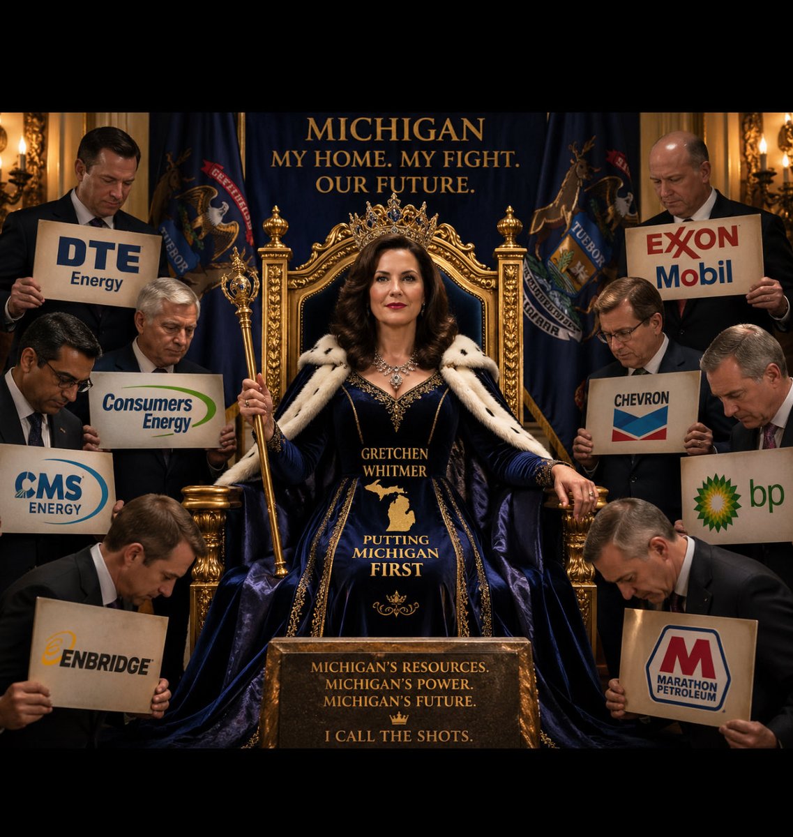 Goody2Shoes46's tweet image. What’s happening in Michigan?
People aren’t crazy.
They’re paying attention now.

#Michigan #EnergyCosts #CostOfLiving #DTE #ConsumersEnergy #Inflation #EnergyCrisis #WorkingClass #Midwest

@GovWhitmer @MIAttyGen @MichSoS @MIHouseDems @MIHouseGOP @MISenDems @MISenateGOP