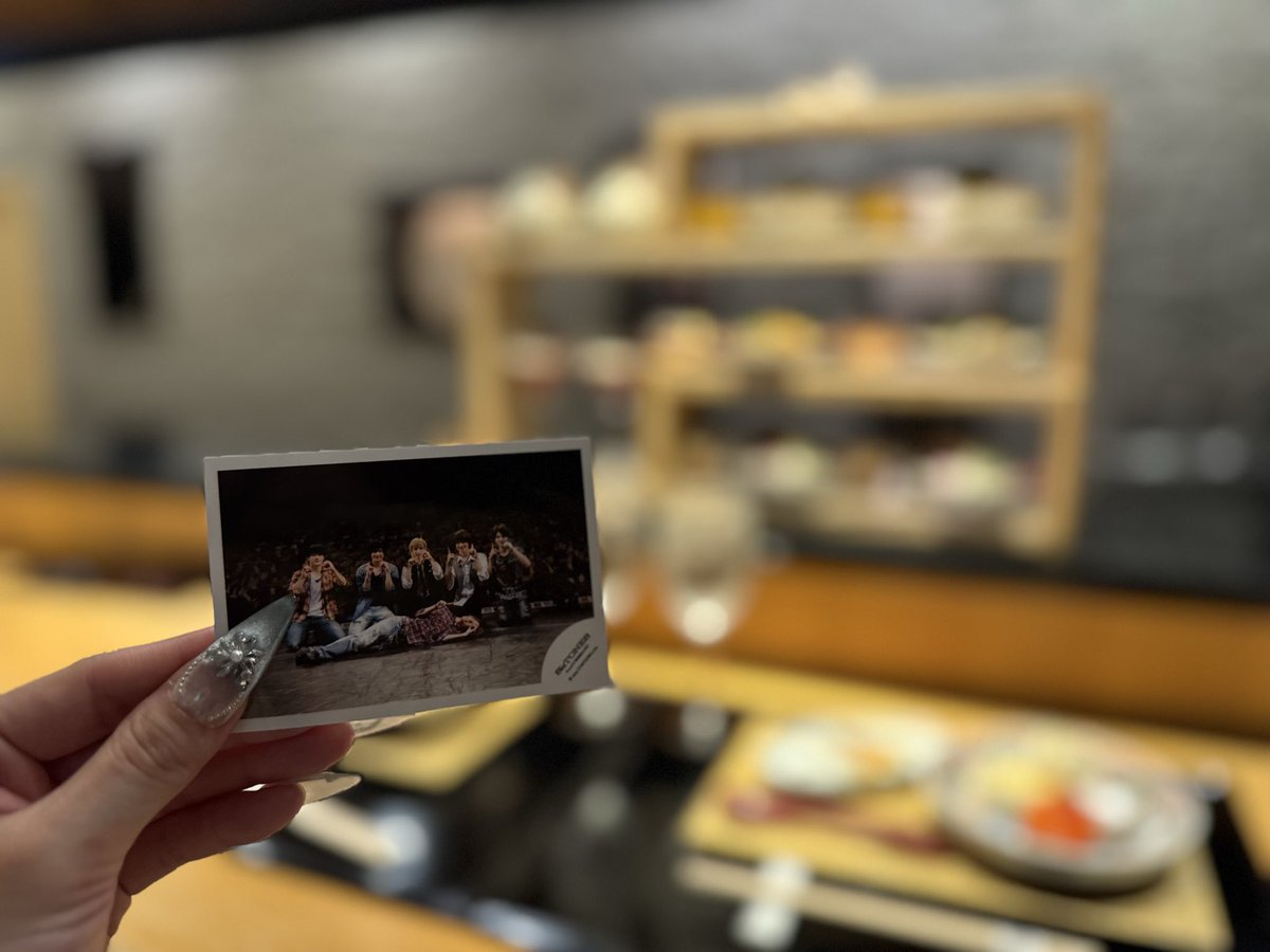 O6Kyomo's tweet photo. #SixTONES結成11周年
#いつもありがとうSixTONES
#Happy11thAnnivST 
📍日本料理 うえまち(シェラトン都ホテル大阪) https://t.co/9NjzP9CySz