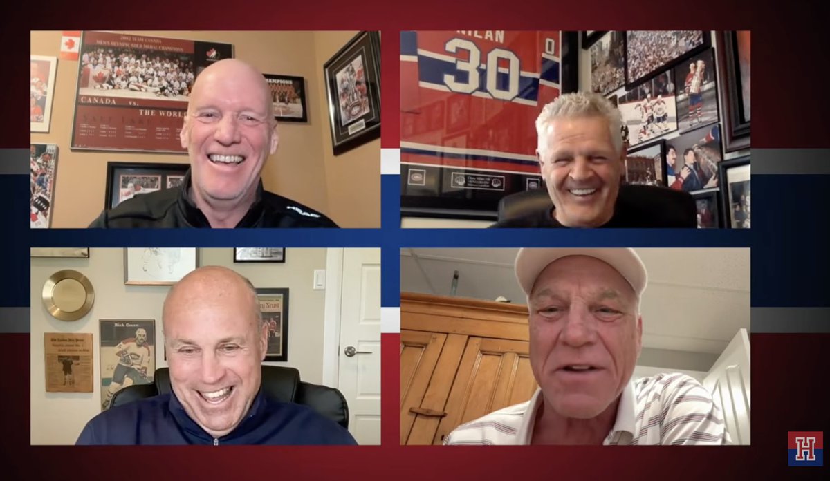 StuCowan1's tweet image. Here's link to Hockey Inside/Out Show as I join former Canadiens teammates and 1986 Stanley Cup champs Chris Nilan @KnucklesNilan30 Rick Green &amp;amp; Brian Skrudland to set stage for Game 6 between #Habs and Lightning. Always fun when these three get together: youtube.com/watch?v=hiGQqU…