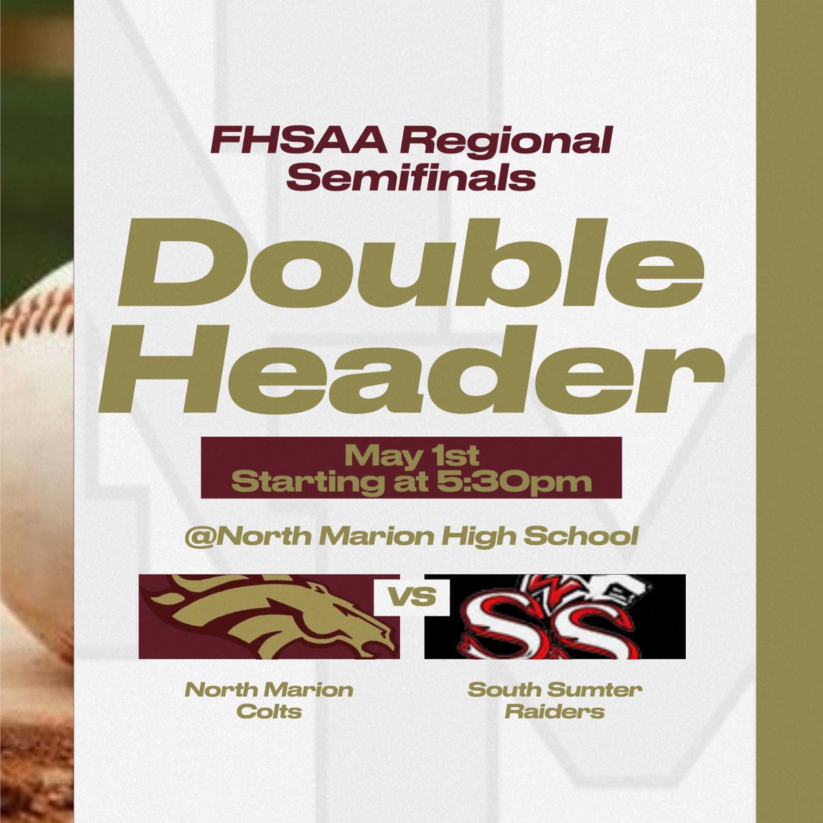 North Marion Colts Baseball tweet media