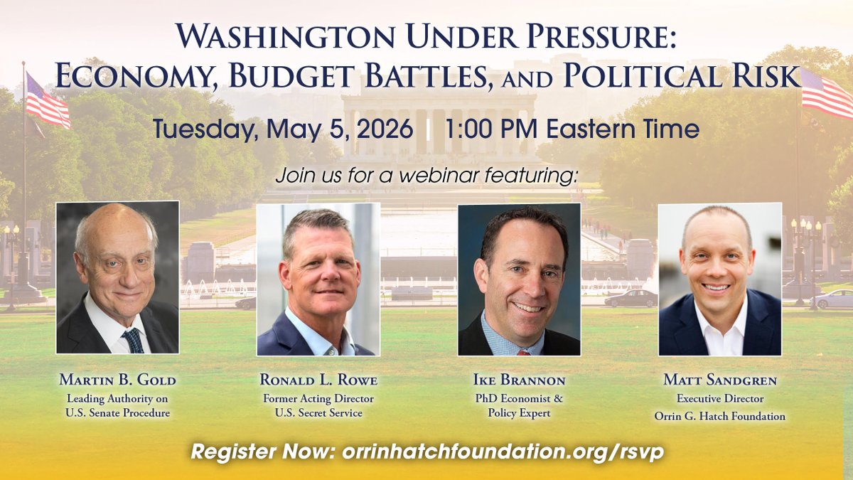 Orrin G. Hatch Foundation tweet media