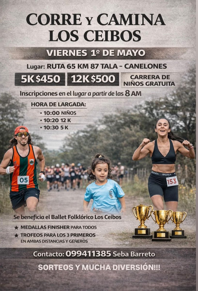 infodeportesuy's tweet image. Info Deportes Uruguay : Corre y Camina Los Ceibos: deporte, comunidad y tr... infodeportesuruguay.blogspot.com/2026/04/corre-… #running #losceibos #tala #canelones