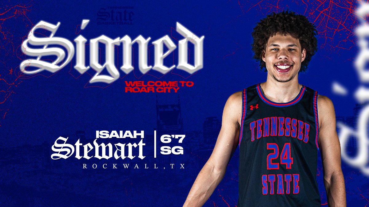 TSUTigersMBB's tweet photo. Men's Basketball Signs Transfers Isaiah Stewart and Leyton McGovern

📘 https://t.co/KYM4wgxSgE https://t.co/KfdH9V1gLM