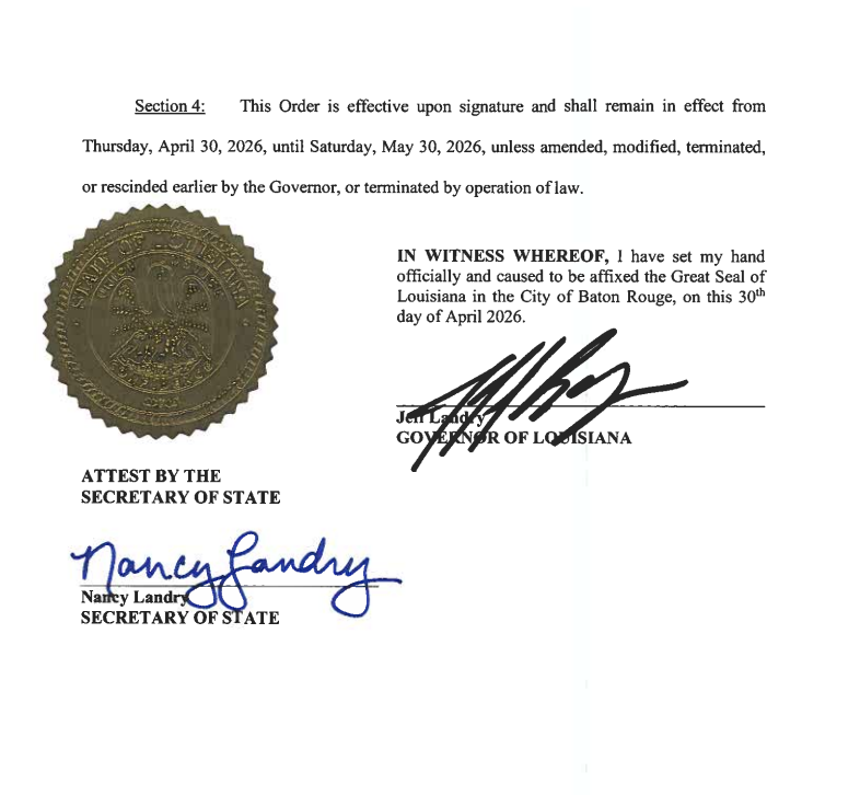 RedistrictNet's tweet image. #NEW: Louisiana Gov. Jeff Landry has declared a state of emergency to suspend U.S. House primaries in order to allow additional time to redraw the state’s congressional map.