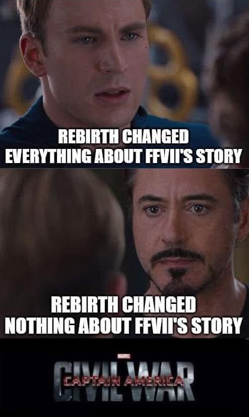 I can’t wait for a resurgence in FFVII Rebirth discourse when the game releases on Switch 2…