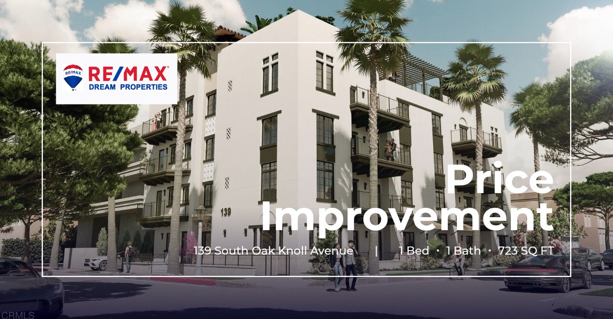 shaherealtor's tweet photo. 📍 Incentives ad Specials  📍 The Developer is offering great incentives and specials ,  at 139 South Oak Knoll Avenue  Luxury Condos  in Pasadena won't last long, so, don't wait to set up a showing! Reach out here or at (818) 414-... https://t.co/x5YaJ3qXii https://t.co/qG3veCUSFi