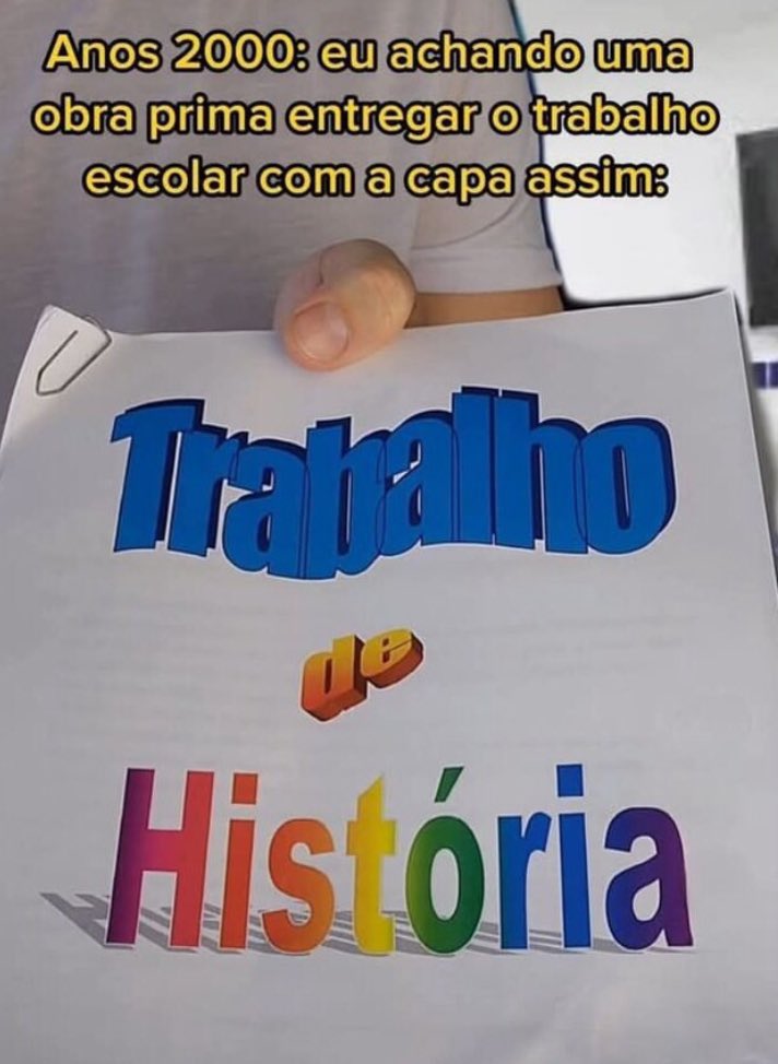 Quem lembra?