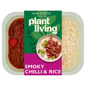 veganfuture's tweet image. Plant Living Smoky Chilli &amp;amp; Rice - available at @waitrose supermarkets waitrose.com/ecom/products/… #vegan #UK