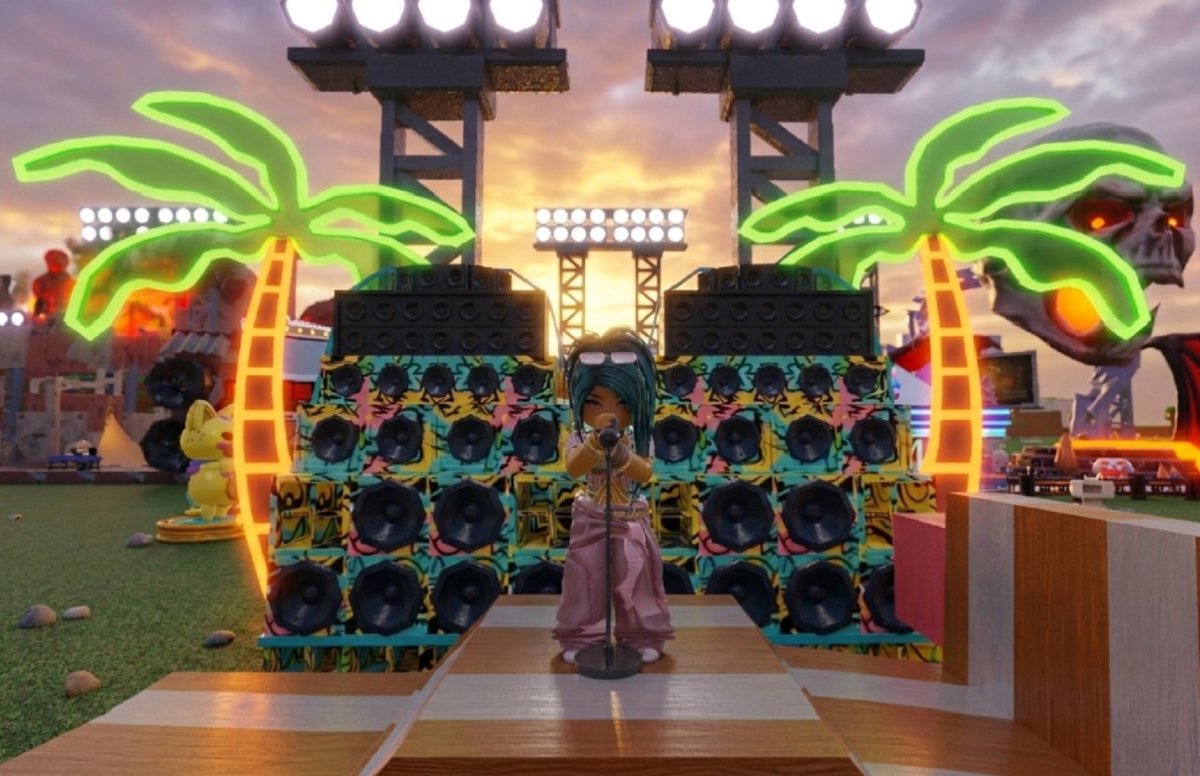 updatesmont's tweet photo. @musicfesttycoon Ya lo tengo 🤩🔊, pensé que sería de objetos 10/10 y más cantantes y escenarios solo uno porque 😭 https://t.co/zQWkrNWJM5