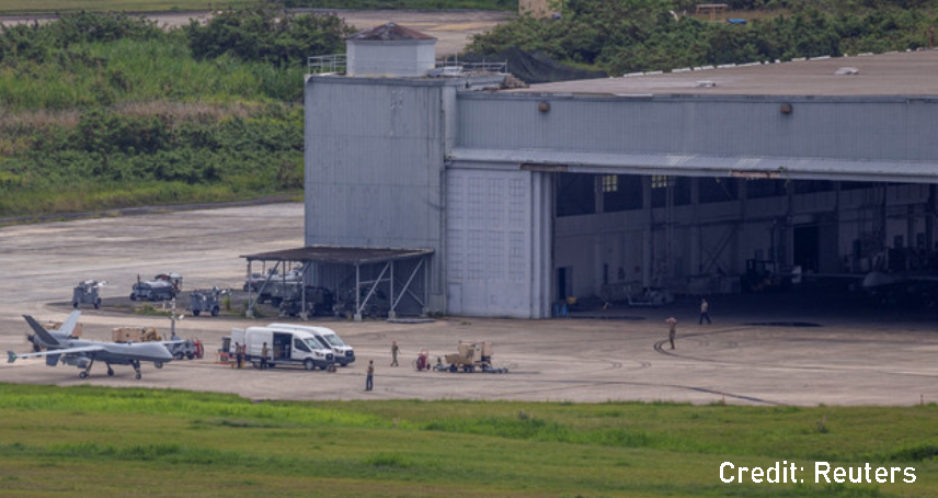 SA_Defensa's tweet image. 📍Ceiba, #UnitedStates (🇺🇸)

As the new home of the @usairforce MQ-9A Reapers based in Puerto Rico, we finally get a look inside the José Aponte de la Torre Airport hangar, previously used to support RQ-170 operations in Operation #SouthernSpear.

📸: Reuters