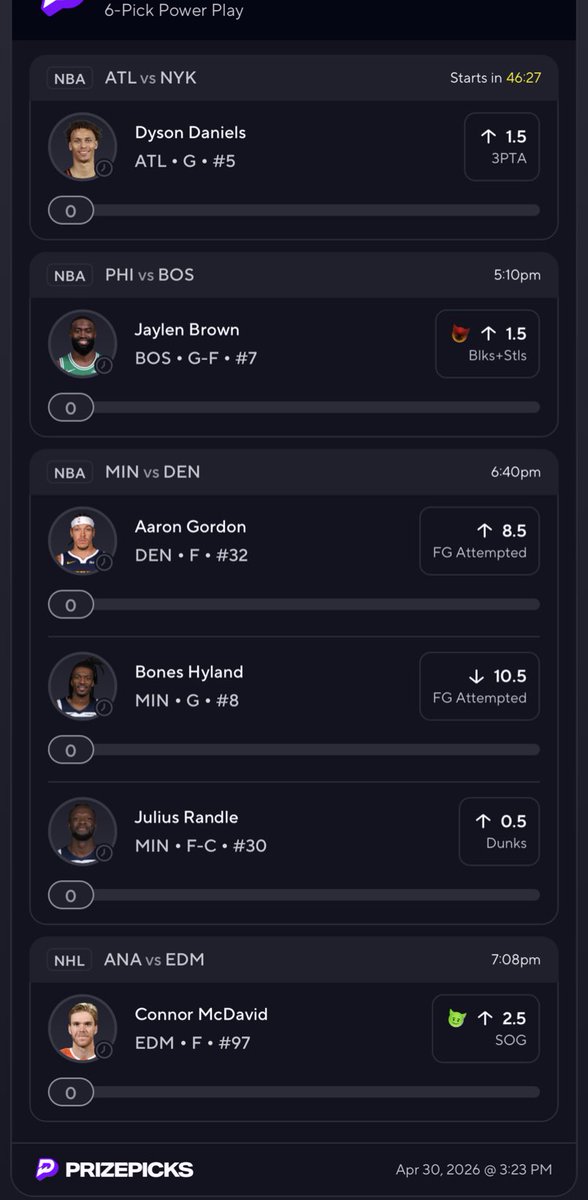 bagchazing23pls's tweet image. Who sells ? ? ? #PRIZEPICKSBETZ #SPORTS #GAMBLING #PARLAY