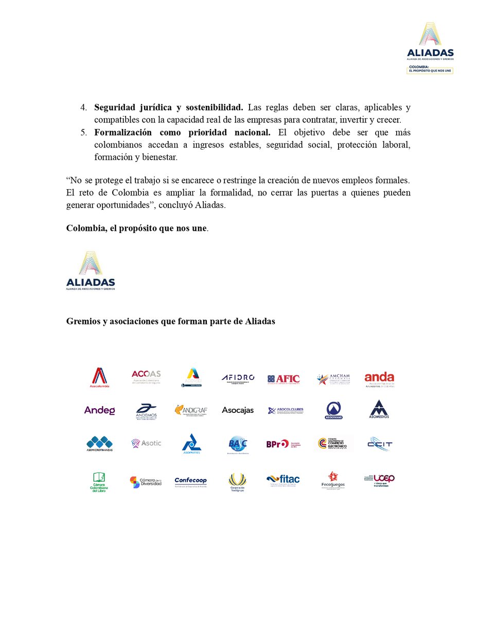 Alianza ALIADAS tweet media