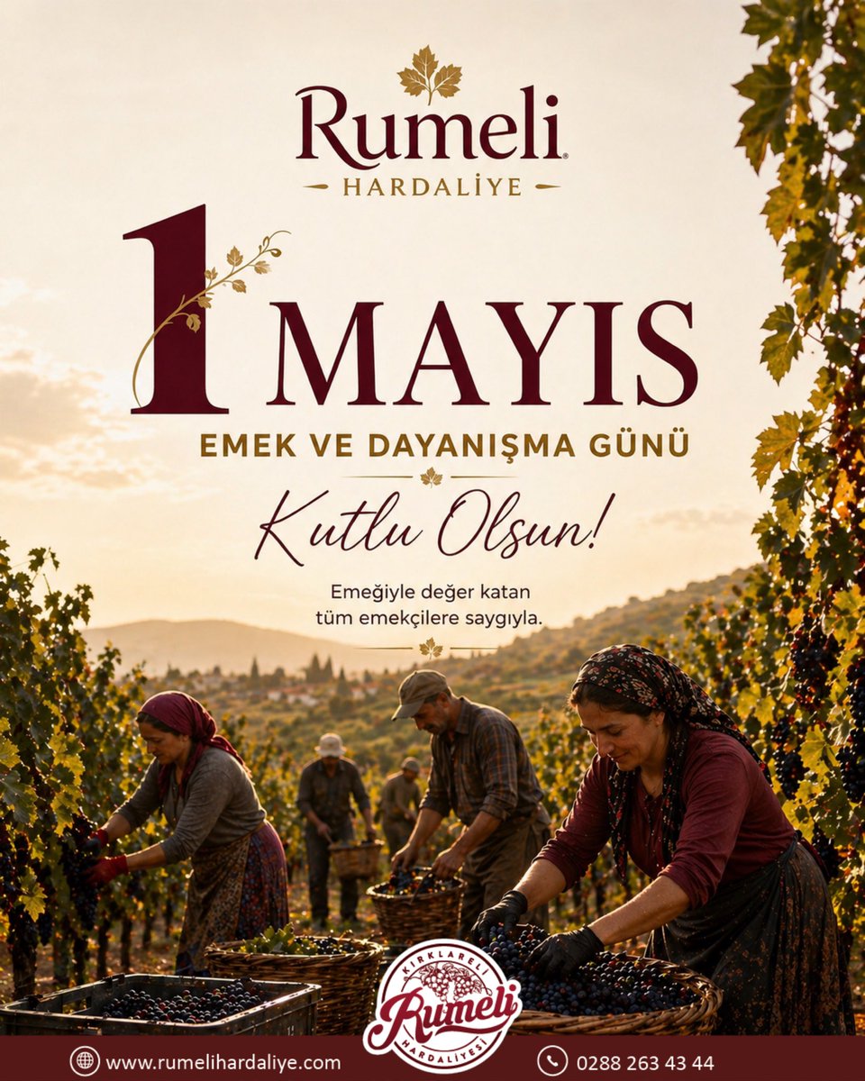 Emeğiyle değer katan tüm emekçilere saygıyla.
1 MAYIS EMEK VE DAYANIŞMA GÜNÜ KUTLU OLSUN! 

#1mayısişçiveemekçininbayramıkutluolsun #1mayısi̇şçibayramı