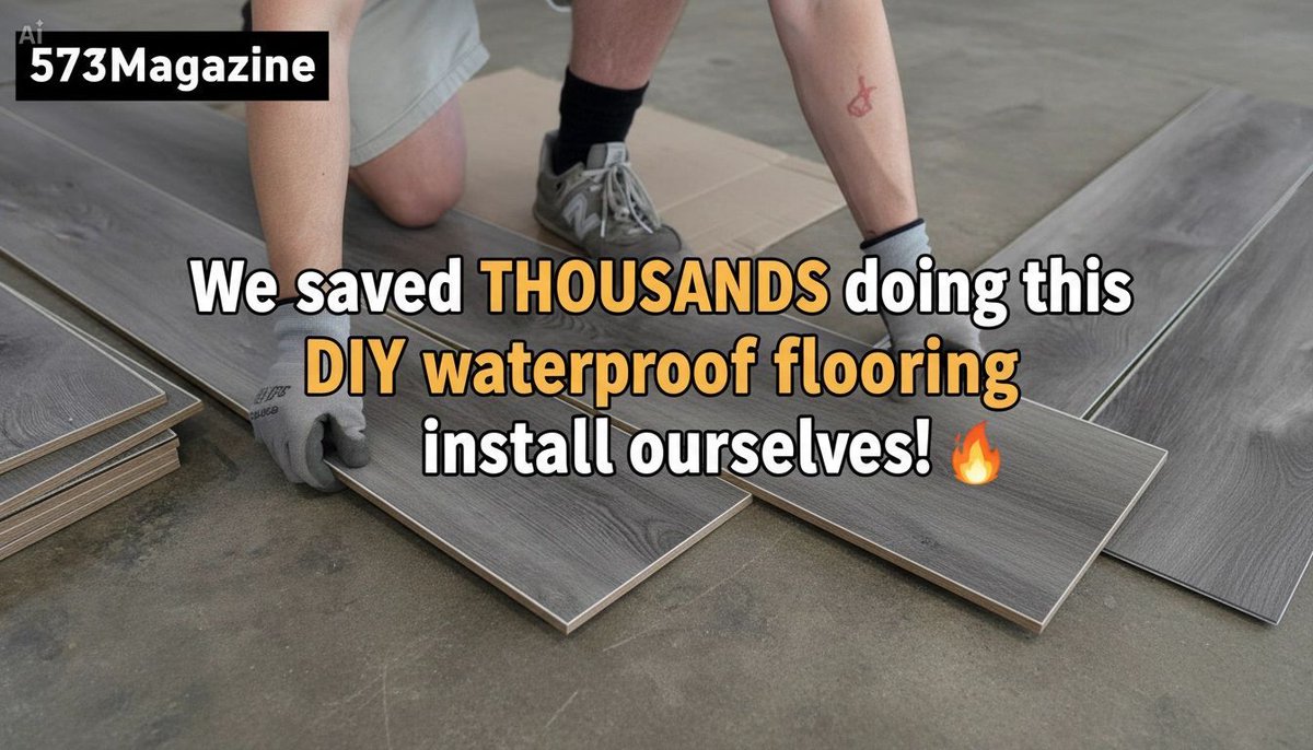 573Magazine's tweet photo. We tackled a big DIY project at WorkSPACE using DIY waterproof flooring from Hood’s Discount Home Center in Farmington.  

We went with Elite interlocking planks — super easy to install, 100% waterproof, and ready for daily traffic.

Who else loves a good DIY win? Drop 🙌 below! https://t.co/1ZzvtfpeB1