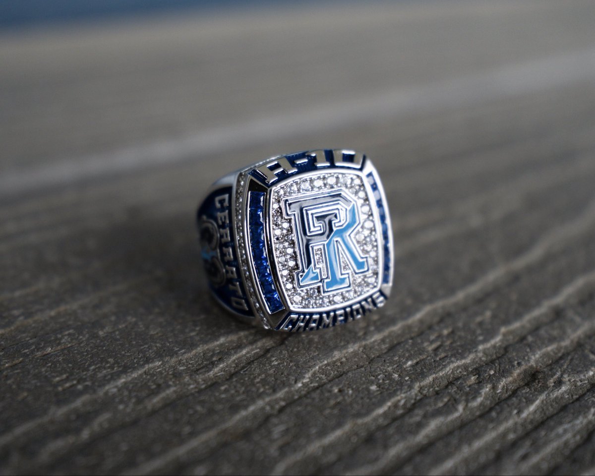 RhodyBaseball's tweet image. A-10 rings finally made it home 💍💎 catch the reigning conference champs in action this weekend against Fordham

#GoRhody 🐏⚓️