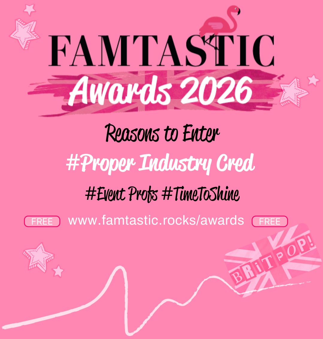 famtasticrocks's tweet image. Why Enter the #Famtastic #Awards #Eventprofs?
famtastic.rocks/awards 🦩🏆