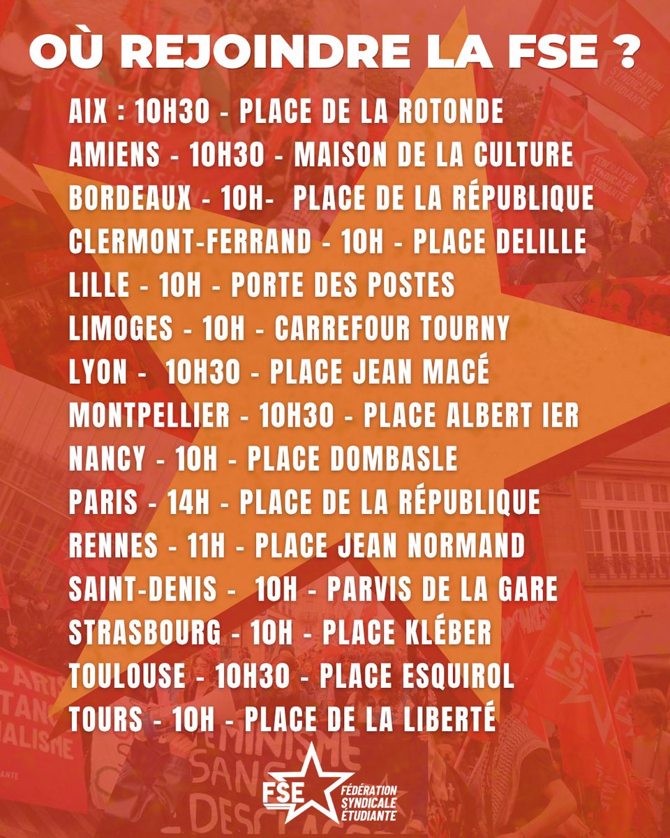 Fédération Syndicale Étudiante tweet media