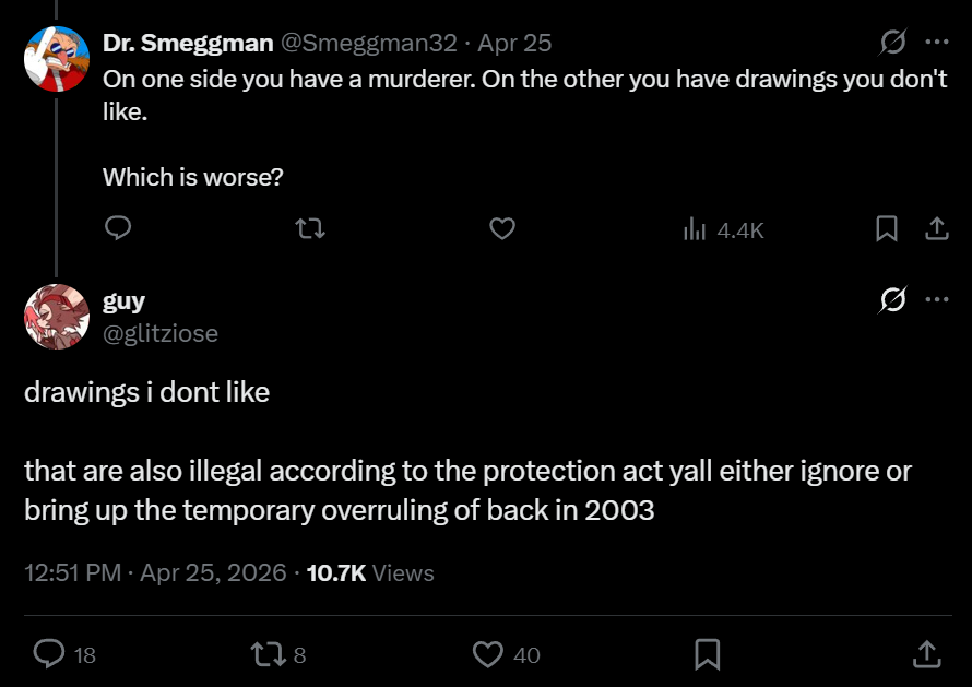 antis being terrible people tweet media
