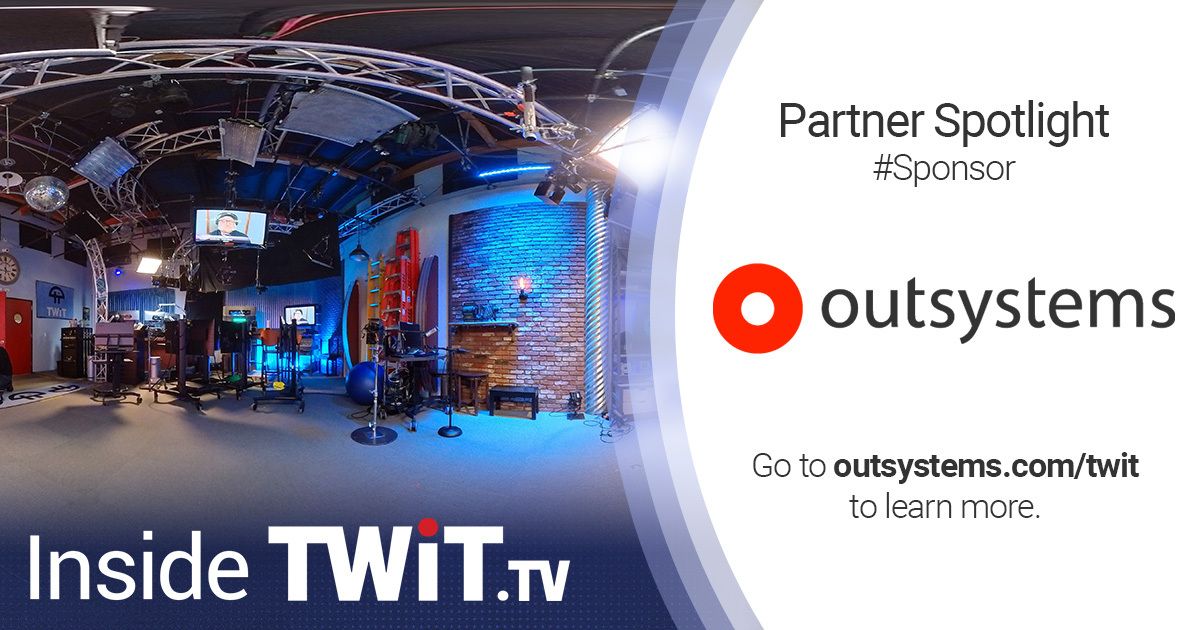 TWiT's tweet image. Visit buff.ly/K5VZIxh to learn more about the leading AI-powered application and agent development platform and use it to build, customize, and extend your core systems. #Ad #Sponsor