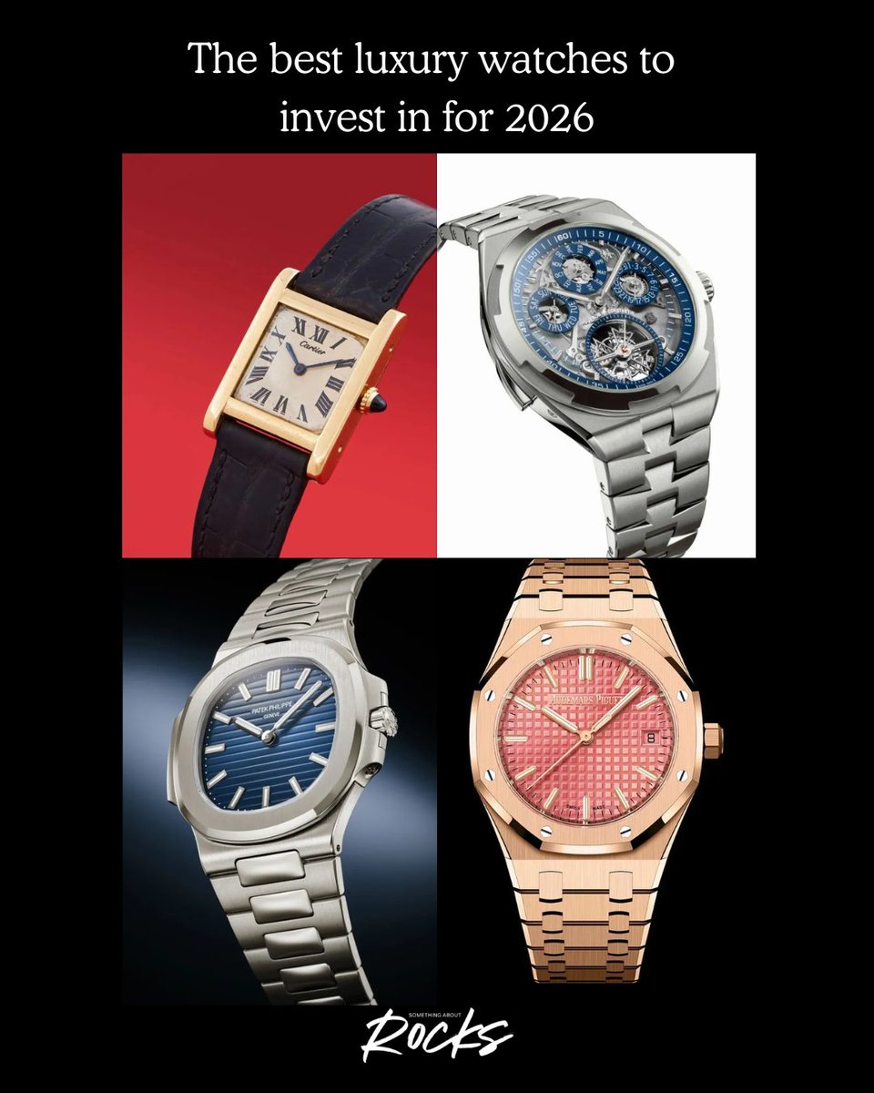 About_Rocks's tweet image. The best luxury #watches to invest in for 2026 ow.ly/LSqk50YQqJ1