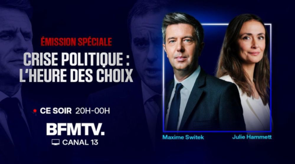 MarcTouati's tweet image. Rdv à partir de 20h30 sur @BFMTV dans « BFM Grand Soir » animée par @Julie_Hammett et @MaximeSwitek pour débattre de l’actualité politique et économique, et notamment de l’inflation et de la forte hausse du chômage en France.
A tout de suite.
#France #inflation #recession