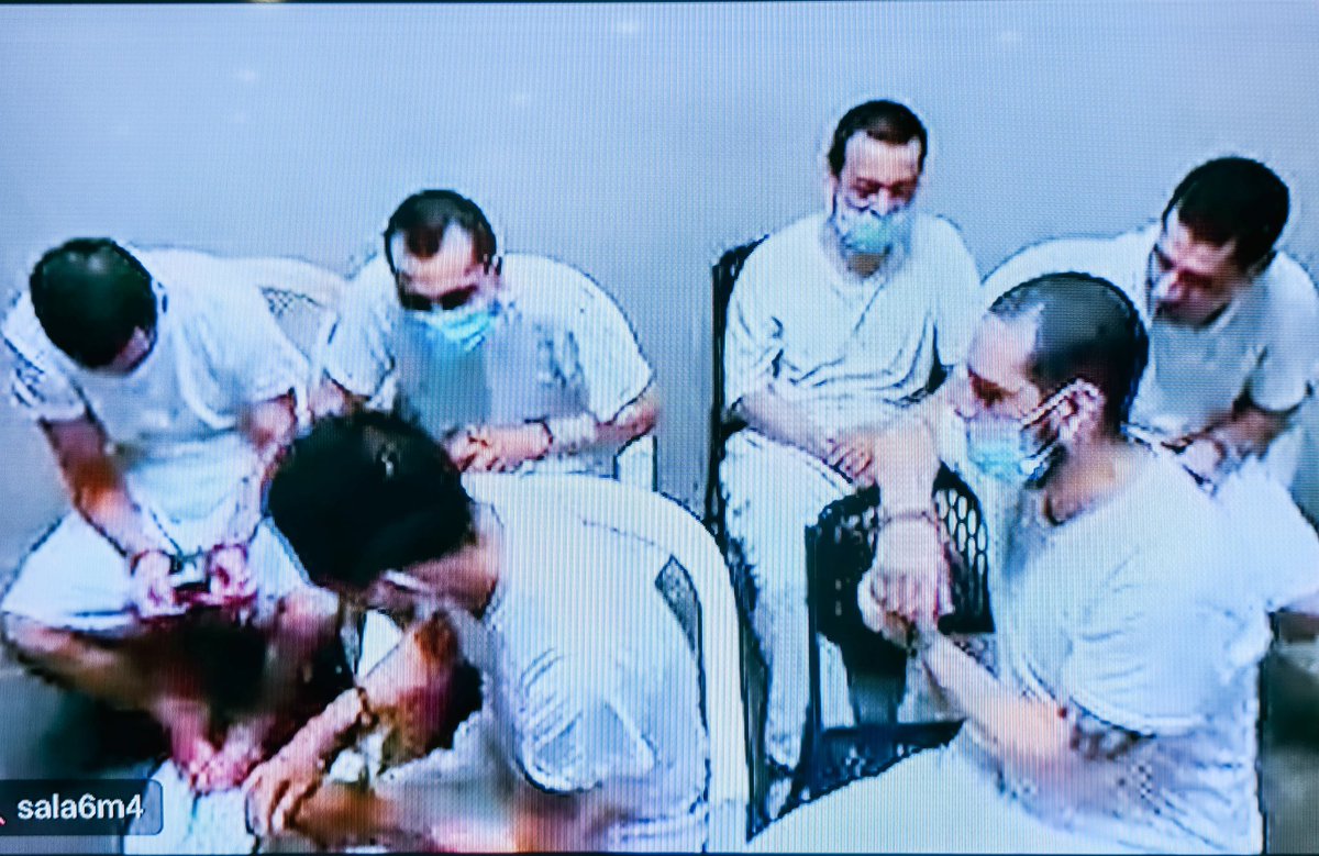 Algunas de las condenas impuetas son las siguientes : 

➡️Jaime Ulises Vega, condenado a 260 años de cárcel por 8 homicidios y organizaciones terroristas. 

➡️José Francisco Belloso, condenado a 170 años de cárcel por 3 homicidios y organizaciones terroristas. 

➡️Álvaro Amílcar