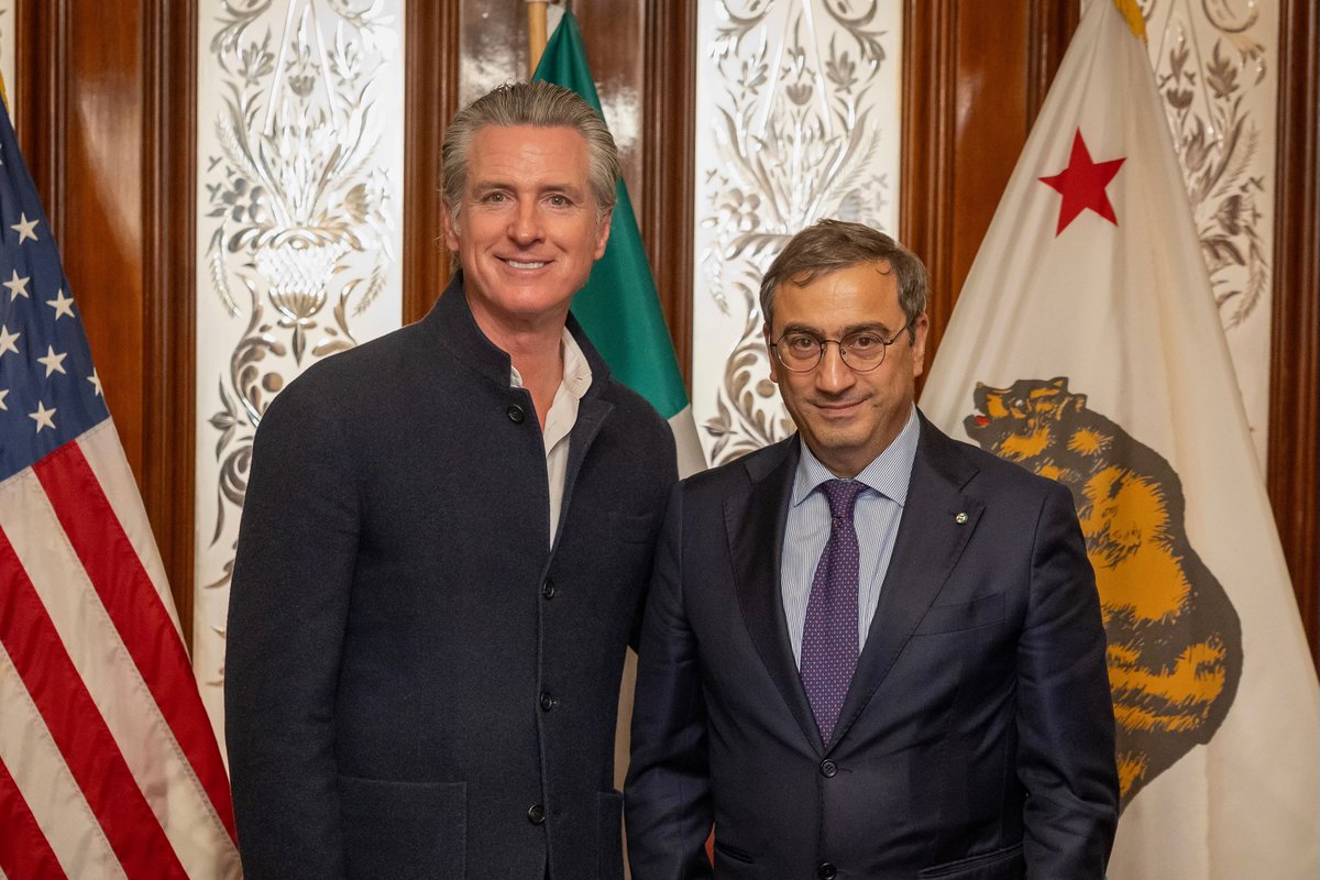 Governor Gavin Newsom tweet media