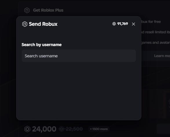 Send Robux YOU CAN JUST SEND ROBUX NOW??