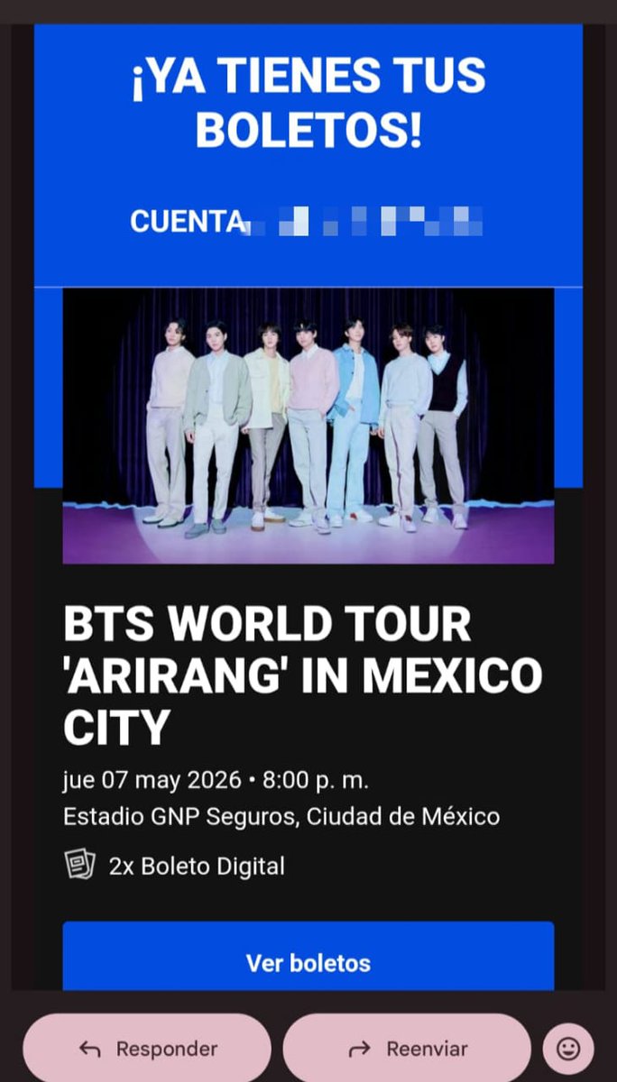 wasnotaphase's tweet photo. URGE SOLUCIÓN 

El día 24 de Enero me cancelaron mis boletos para BTS, fueron comprados el día de la preventa Weverse, membresía registrada y NO SE EXCEDIÓ EL LÍMITE DE BOLETOS.

@Ticketmaster_Me @Ticketmaster_Me

EXIJO LA RESTAURACIÓN DE MI COMPRA!!

@Profeco @Profeco @Profeco https://t.co/WjA4oNyaMI