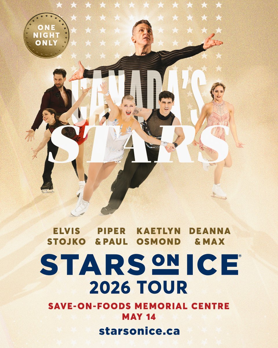 SOFMCVIC's tweet photo. We’re two weeks away from Stars on Ice gliding into SOFMC ✨⛸️

Book your tickets now to catch Canada’s best figure skaters live!

🎟️ https://t.co/xvIfdv8psj https://t.co/lRjdp5UTX3