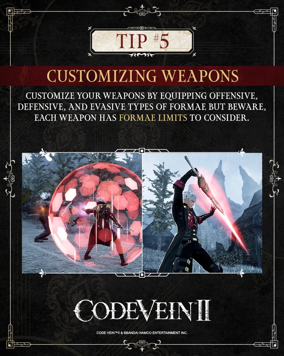 CODE VEIN II tweet media