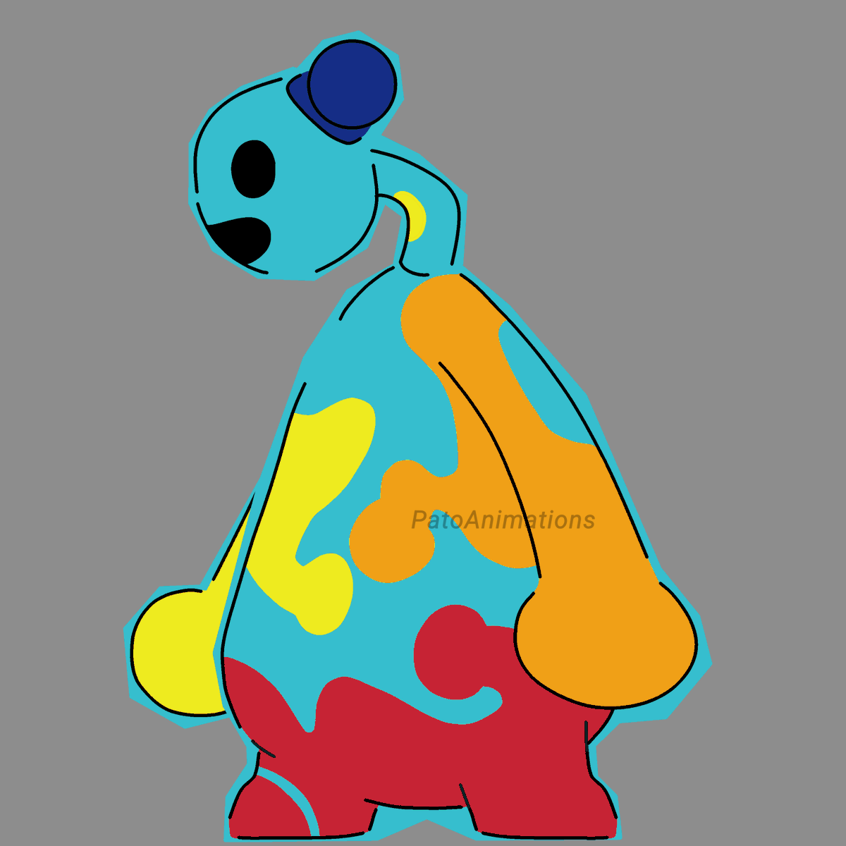 PatoAnimations's tweet image. Doey the doughman #poppyplaytime #fanart