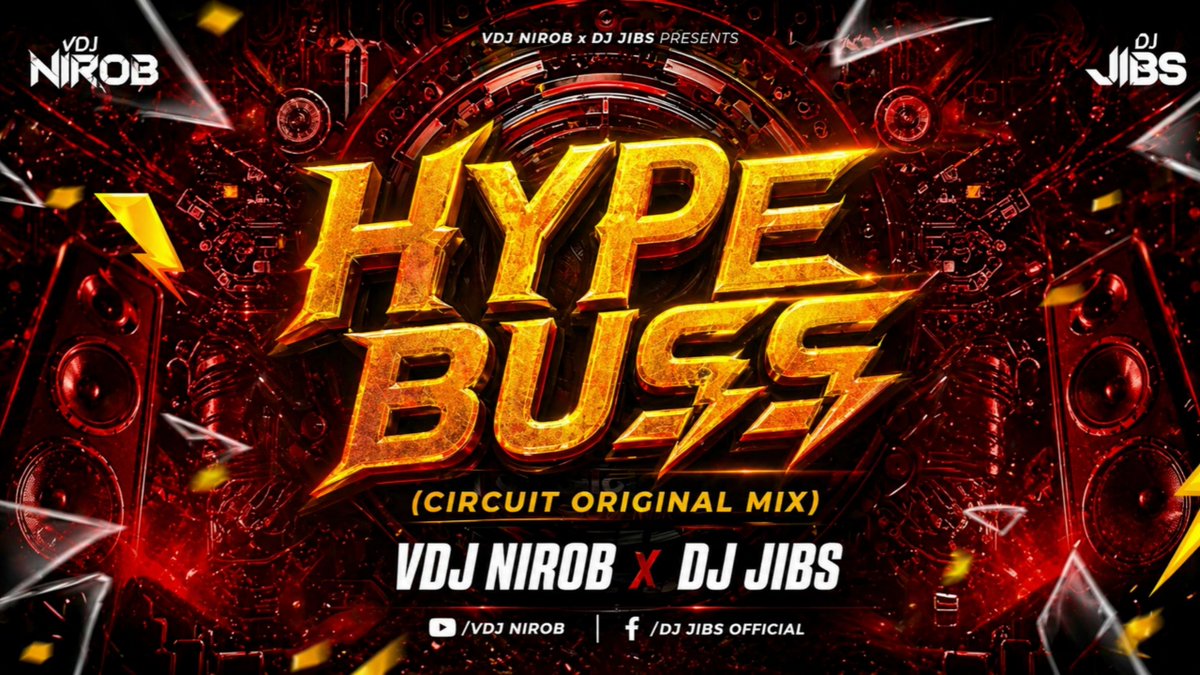 vdjnirob's tweet image. Hype Buss | Original | Circuit Mix | 150 BPM | VDJ NIROB #djjibs #original #official #vdjnirob 
Available on YouTube - VDJ NIROB